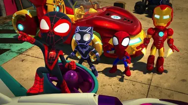 Spidey et ses amis extraordinaires S02E21 Super Scooter / Le lance-toile perdu