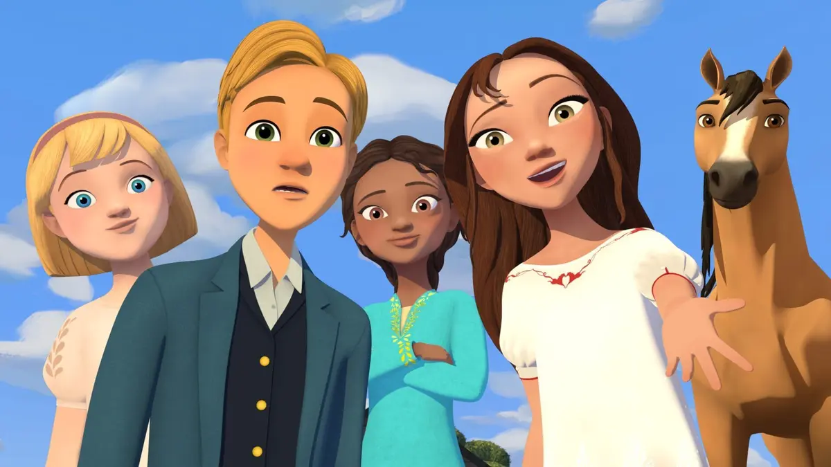 Spirit : au galop en toute liberté S06E05 Lucky et le cousin malicieux