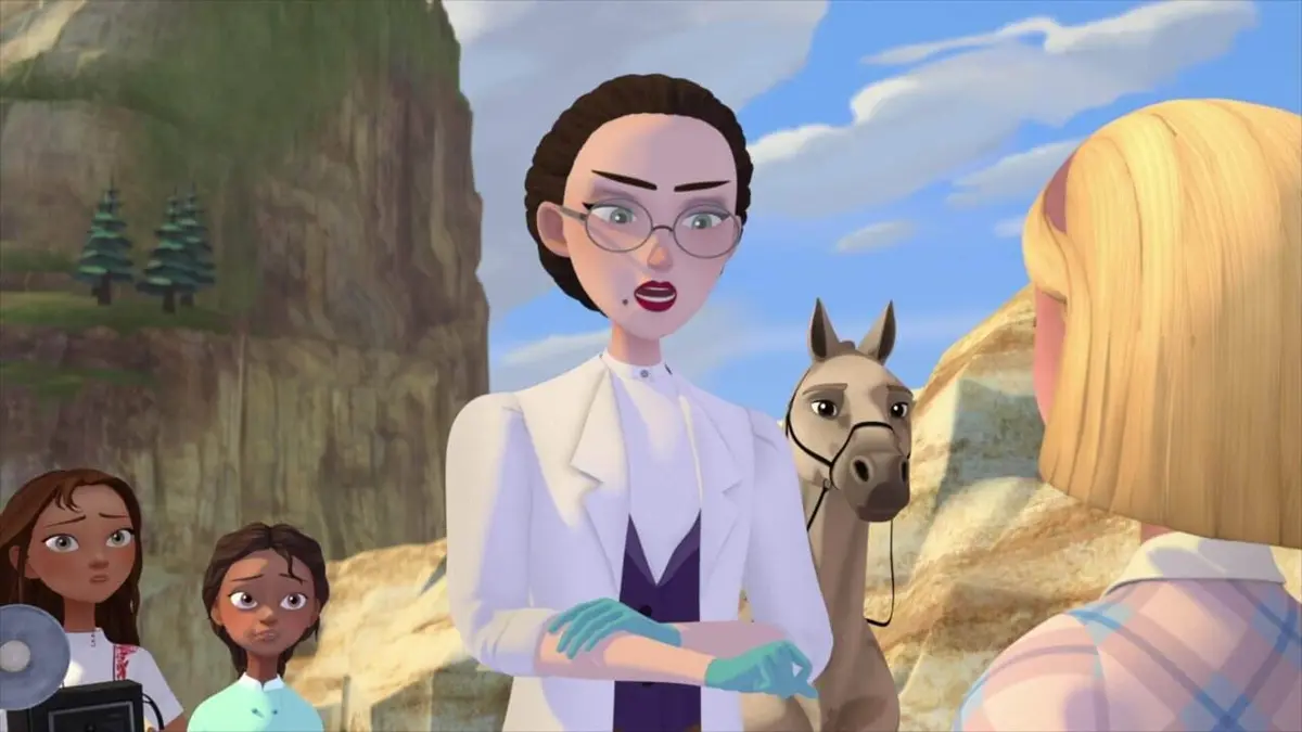 Spirit : Au galop en toute liberté - A l'école d'équitation S01E06 L'amie aquatique