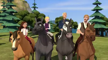 Spirit : Au galop en toute liberté - A l'école d'équitation S01E07 Le week-end en famille
