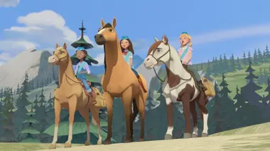 Spirit : Au galop en toute liberté - Les mini-histoires de Spirit S02E01 Le jubilé estival des filles du Far West