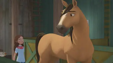 Spirit : Au galop en toute liberté - Les mini-histoires de Spirit S02E04 Lucky et le mystère de la licorne