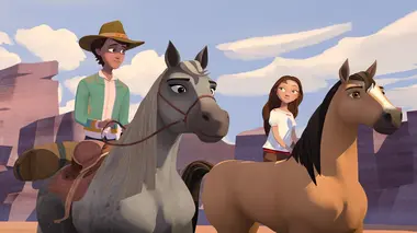 Spirit : au galop en toute liberté S05E05 Lucky et la transhumance
