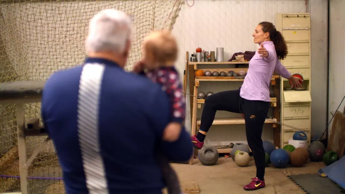 Sport Reporter Championne, sa mère !