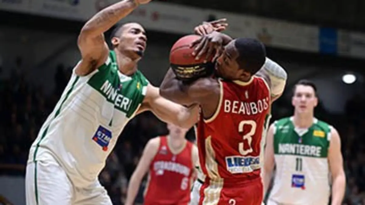 Strasbourg / Nanterre Basket-ball Championnat de France Pro A 2015/2016