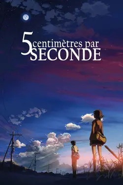 Affiche 5 centimètres par seconde