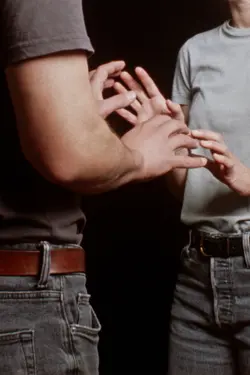 Am Telefon Milena Fina