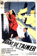 Affiche Avant de t'aimer