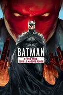 Affiche Batman sous le masque rouge