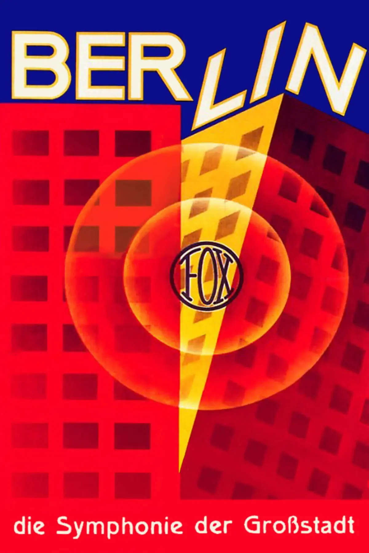 Berlin, symphonie d'une grande ville