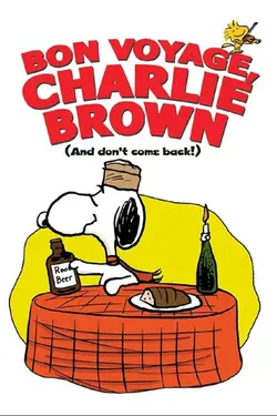 Affiche Bon voyage, Charlie Brown !