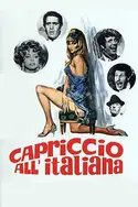 Affiche Caprice à l'italienne