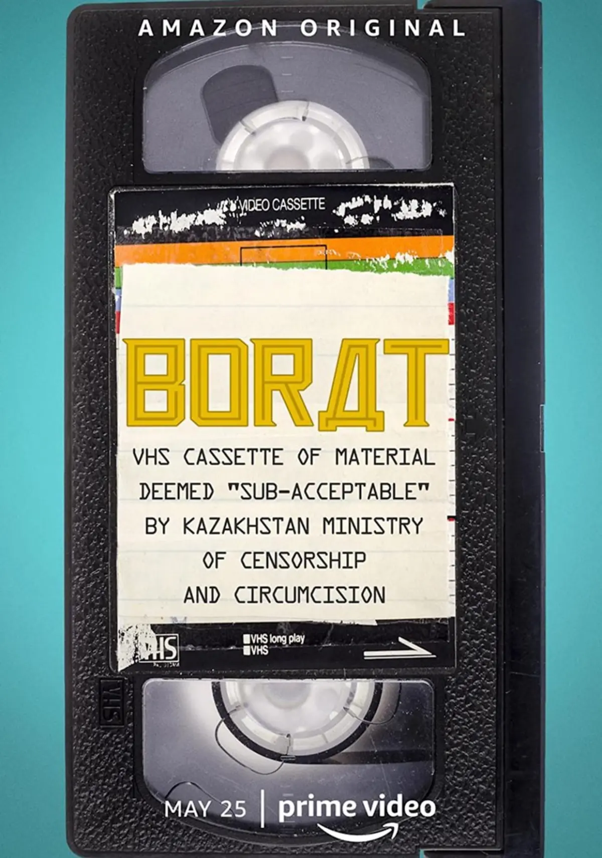 CASSETTE VHS AVEC CONTENU JUGÉ “ SOUS-ACCEPTABLE “ PAR LE MINISTÈRE DE LA CENSURE ET DE LA CIRCONCISION