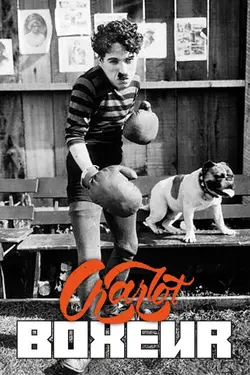 Affiche Charlot boxeur