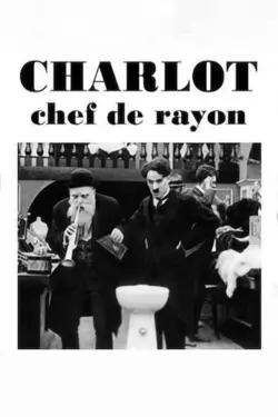Affiche Charlot chef de rayon
