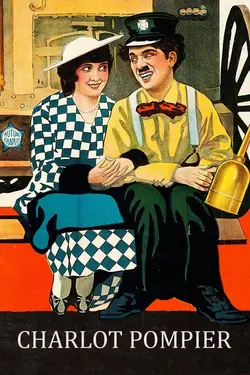Affiche Charlot pompier