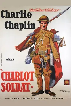 Affiche Charlot soldat