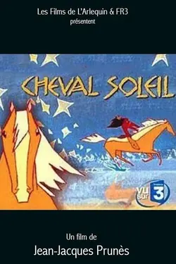 Affiche Cheval soleil
