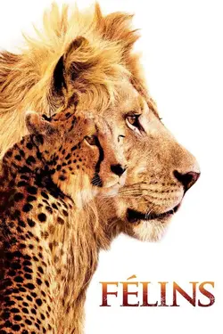 Affiche Félins: Le royaume du courage