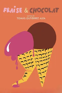 Affiche Fraise et chocolat