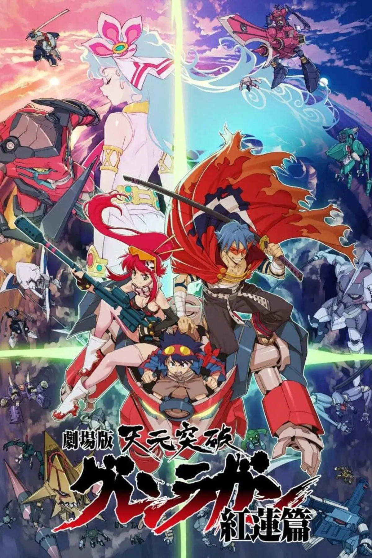 天元突破グレンラガン 紅蓮篇Gekijouban Tengen Toppa Gurren Lagann: Gurren-hen