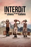 Affiche Interdit aux chiens et aux Italiens