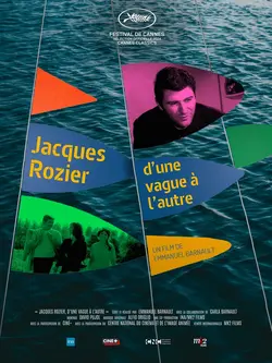 Affiche Jacques Rozier, d'une vague à l'autre