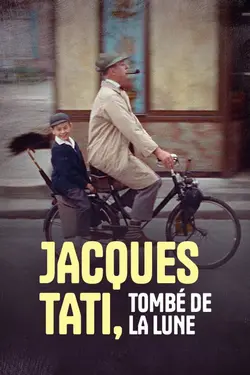 Affiche Jacques Tati, tombé de la Lune