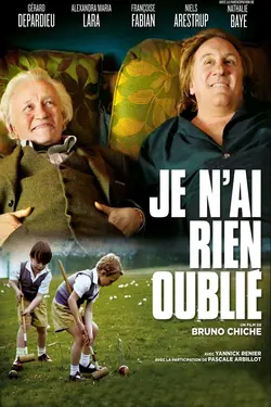 Affiche Je n'ai rien oublié