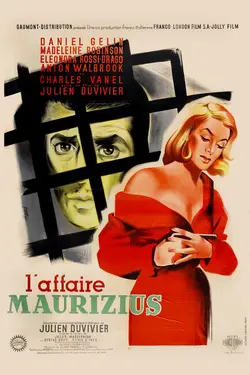Affiche L'affaire Maurizius
