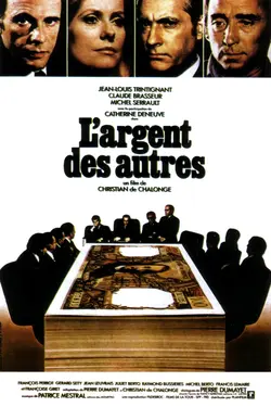Affiche L'argent des autres