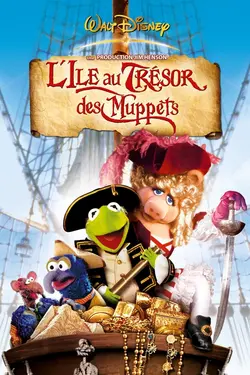 Affiche L'île au trésor des Muppets