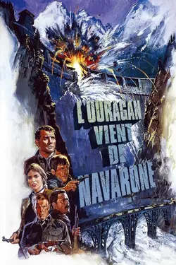 Affiche L'ouragan vient de Navarone