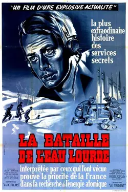 Affiche La bataille de l'eau lourde