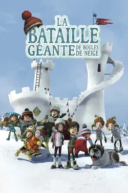 La bataille géante de boules de neige