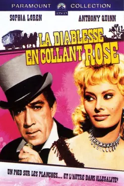 Affiche La diablesse en collants roses