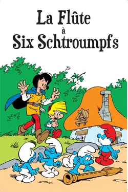 Affiche La flûte à six Schtroumpfs