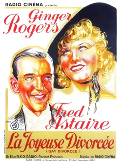 Affiche La joyeuse divorcée