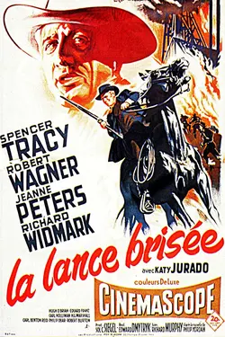 Affiche La lance brisée