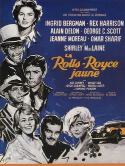 Affiche La Rolls-Royce jaune