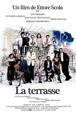 Affiche La terrasse