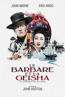 Affiche Le barbare et la geisha