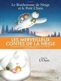 Affiche Le bonhomme de neige et le petit chien