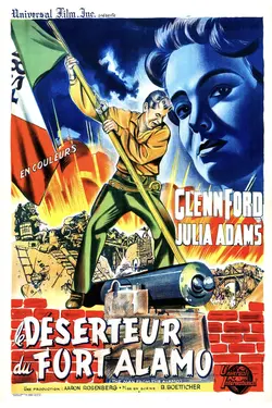 Affiche Le déserteur de Fort Alamo
