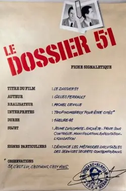 Affiche Le dossier 51