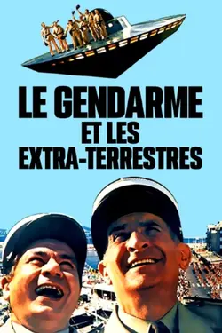 Affiche Le gendarme et les extraterrestres