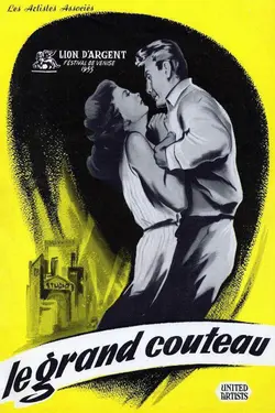 Affiche Le grand couteau