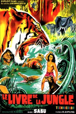 Affiche Le livre de la jungle