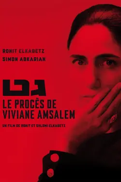Affiche Le procès de Viviane Amsalem