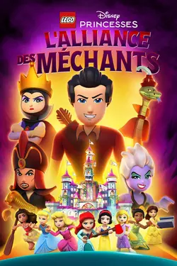 Affiche LEGO Disney Princesse : L'alliance des Méchants